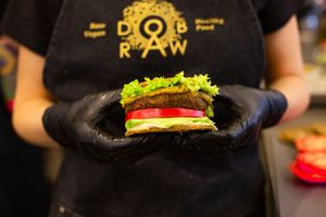 Мы готовим для вас с любовью! Те, кто только переходит на Raw не могут поверить, что сыроедческая еда  at Dobraw in Moscow