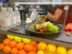 Raw буррито at Dobraw in Moscow