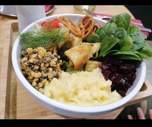 Maultaschen Bowl at King of Greens in Leonberg