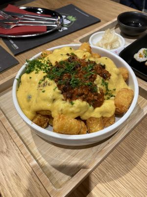 Chili Cheeze Kroketten at King of Greens in Leonberg