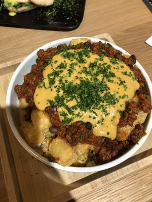 Chili Cheese Croquettes (huge and yummy!)  at King of Greens in Leonberg