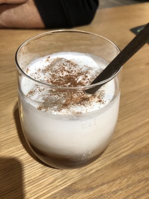 Iced coconut chai latte  at King of Greens in Leonberg