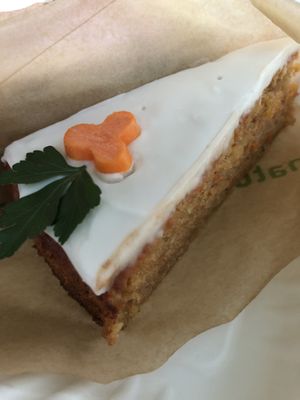 carrot cake / Rüblikuchen 3,-  at King of Greens in Leonberg