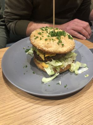 Bean Butcher Burger   at King of Greens in Leonberg