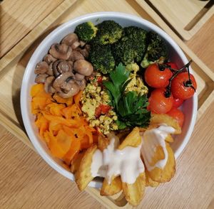 Scrambled no eggs at King of Greens in Leonberg