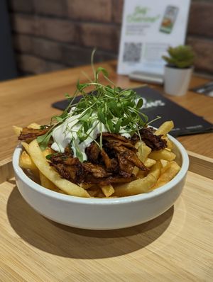 Kebab fries at King of Greens in Leonberg
