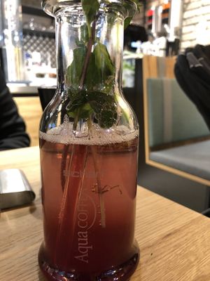 Raspberry limonade  at King of Greens in Leonberg