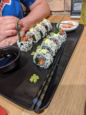 Red Dragon Sushi at King of Greens in Leonberg