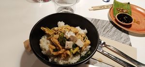 Arroz con heura y tofu at UDON in Churra