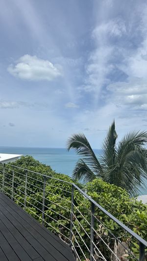 Balcony view from the tent   at Kapuhala Koh Samui in Koh Samui
