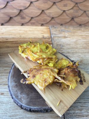 vegetable fritters  at Kapuhala Koh Samui in Koh Samui
