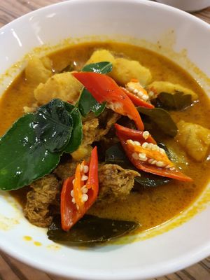 Nonya mutton curry ~ 15/1/21 ~ Circuit Breaker Period Phase 3 at Botanict 豐之素 in West Singapore