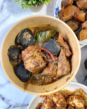 CNY set: ayam buah keluak #Veganuary at Botanict 豐之素 in West Singapore