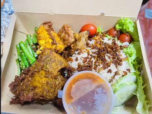 Nasi Ayam penyet at Botanict 豐之素 in West Singapore