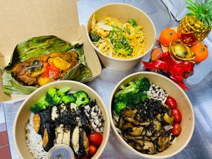 Lionmare rendang, Laksa spaghetti, truffle mushroom ramen at Botanict 豐之素 in West Singapore