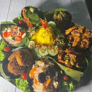 Nasi Tumpeng at Botanict 豐之素 in West Singapore