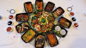 Nasi Tumpeng & Botanict signature dishes  at Botanict 豐之素 in West Singapore