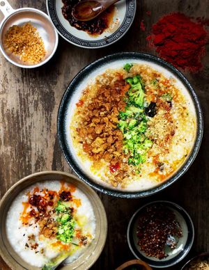 Mala Omni congee at Botanict 豐之素 in West Singapore