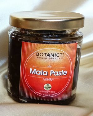 House made Mala paste at Botanict 豐之素 in West Singapore