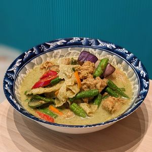 Vegan Green Curry Chicken at Botanict 豐之素 in West Singapore