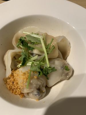 Steam Dumplings with Ginger & Vinegar at Botanict 豐之素 in West Singapore
