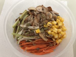 Take away Buckwheat noodle  at Botanict 豐之素 in West Singapore