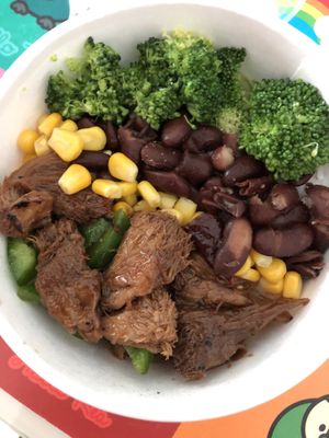 Gongbao mushroom rice takeaway at Botanict 豐之素 in West Singapore