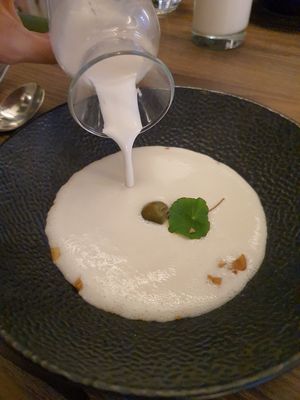 White Gazpacho at Botanico at The Garage in Central Singapore