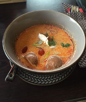 I loved the soup   at KIM999 in Berlin