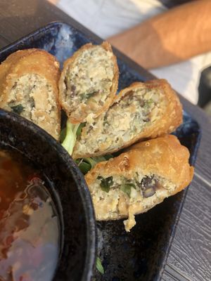 One of the fried starters, yum!!  at KIM999 in Berlin