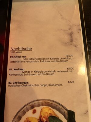 Very similar desserts   at KIM999 in Berlin