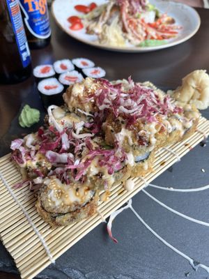 Tempura,vegan chicken.   at KIM999 in Berlin