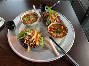 Sweet and sour soup at KIM999 in Berlin