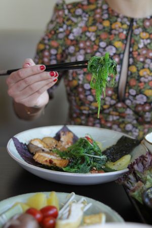 seaweed salad at KIM999 in Berlin