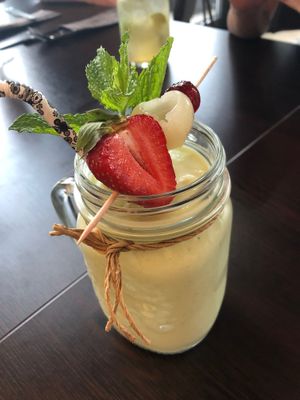 Avocado lassi at KIM999 in Berlin