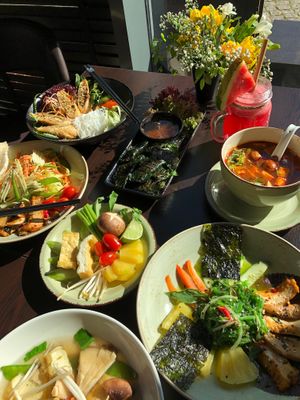 Team lunch at KIM999 in Berlin