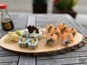 Amazing vegan sushi 😍😍😍 at KIM999 in Berlin