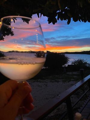 sunset  at Ao Kao White Sand Beach Resort in Koh Mak