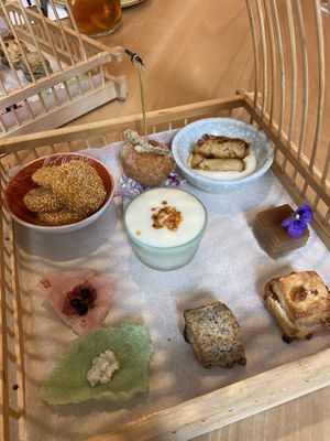 Vegan afternoon tea at Miss Lee in Hong Kong Island