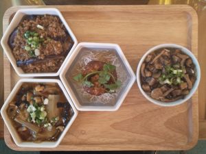 Set lunch at Miss Lee in Hong Kong Island