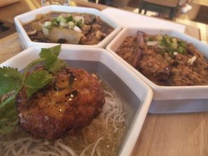 Pipa tofu  at Miss Lee in Hong Kong Island