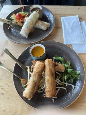 Vegane Sommer und Frühlingsrollen   at Mémoires d'Indochine - P7 in Mannheim