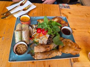 Vegane Platte für 2 at Mémoires d'Indochine - P7 in Mannheim