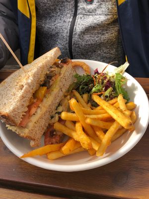 Not the ciabatta   at Escape Route Café in Pitlochry