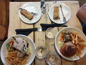 Yummy food at Escape Route Café in Pitlochry