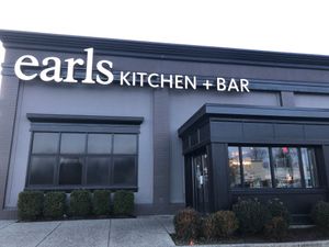 From the outside. at Earls Kitchen + Bar in Langley