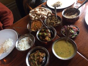 Vegan lunch at Bhavani in Bruges