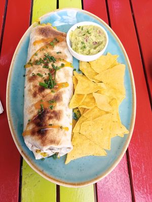 "burrito" vegan at Frida in Vienna