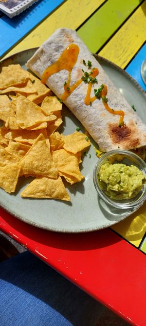 Vegan Burrito at Frida in Vienna