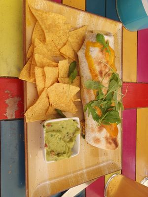 Vegan Burrito at Frida in Vienna